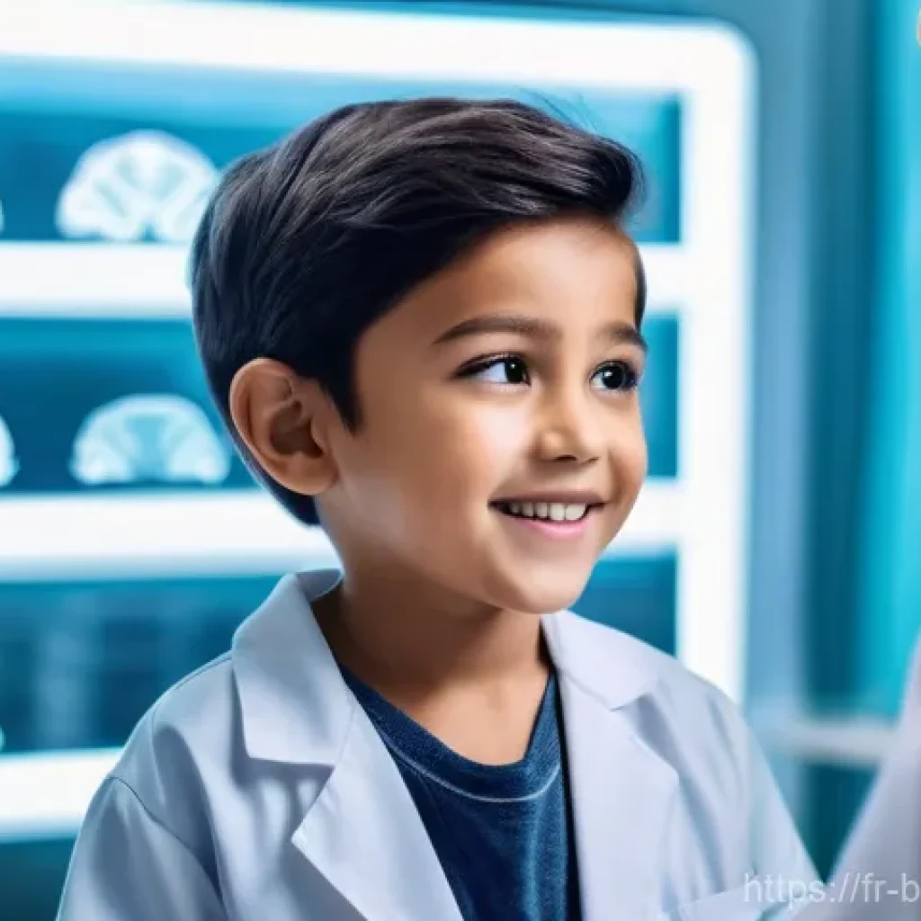 CRISPR Cas9 - **Prompt: Breakthrough in Genetic Therapy for a Child**
    "A heartwarming and hopeful scene inside...