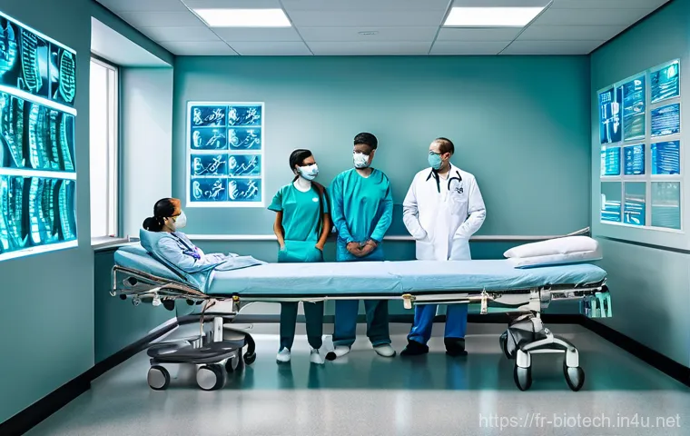 세포 치료의 윤리적 문제 - **Prompt 1: Ethical Frontiers of Stem Cell Research**
    "A highly detailed, realistic image depict...