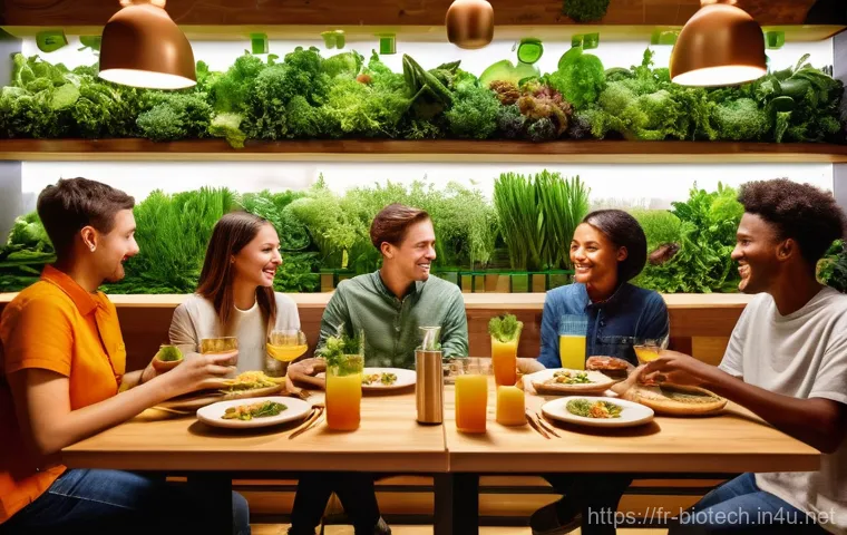 미생물 생산 공정 - Prompt 1: The Future of Sustainable Dining through Microbial Innovation**