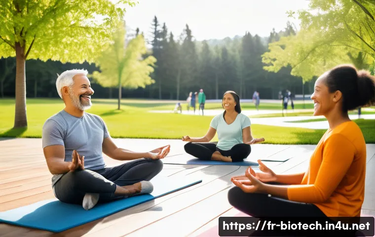 세포 치료제 - **A Vibrant Future of Regenerative Wellness**
A bright, optimistic, and highly detailed image sh...